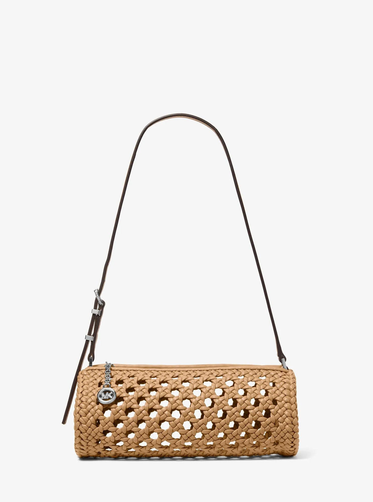 Izzy Small Crocheted Barrel Pochette