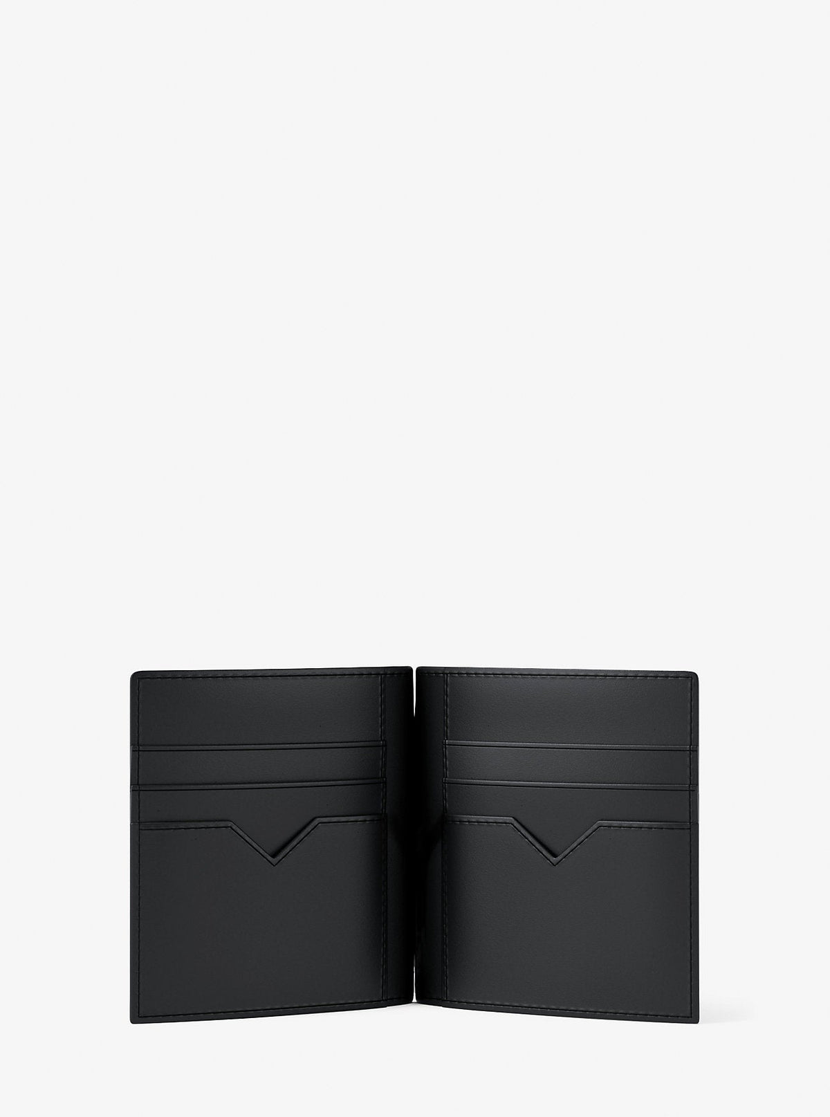 Edison Scratch-Resistant Leather Card Case with Money Clip