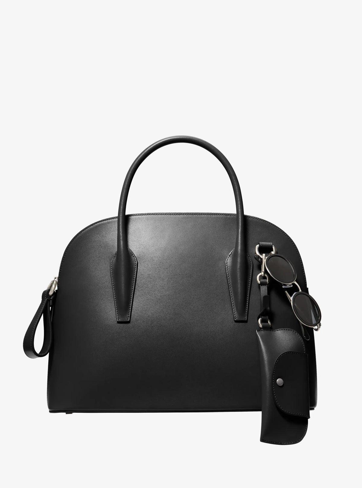 Kaitlin Large Leather Dome Satchel