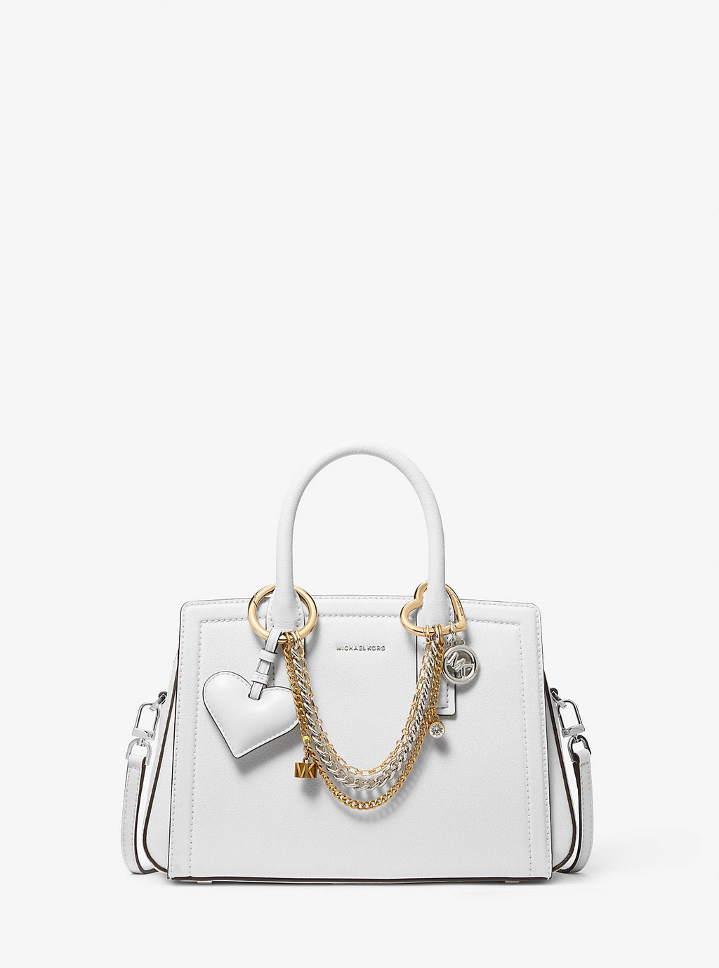 Heart Chain Bag Charm