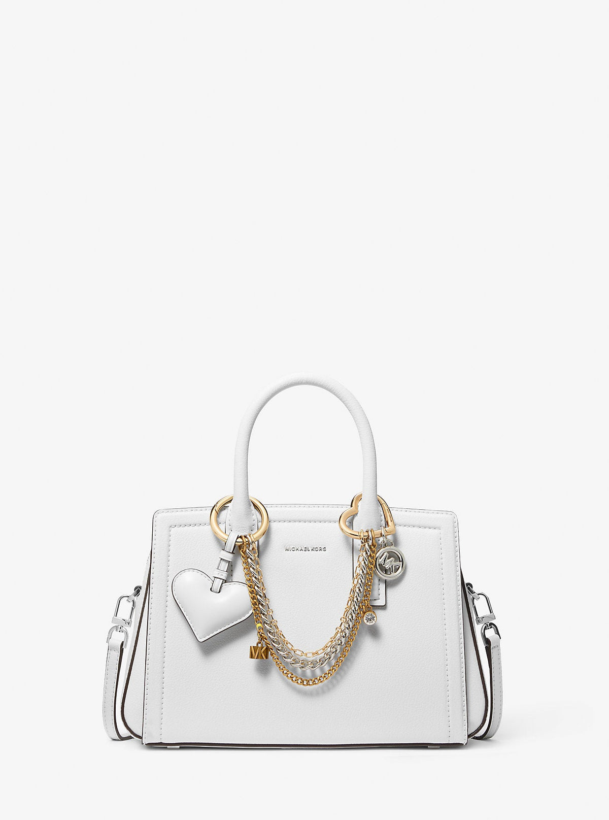 Heart Chain Bag Charm