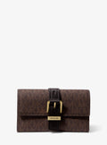 Nolita Medium Signature Logo Tri-Fold Wallet