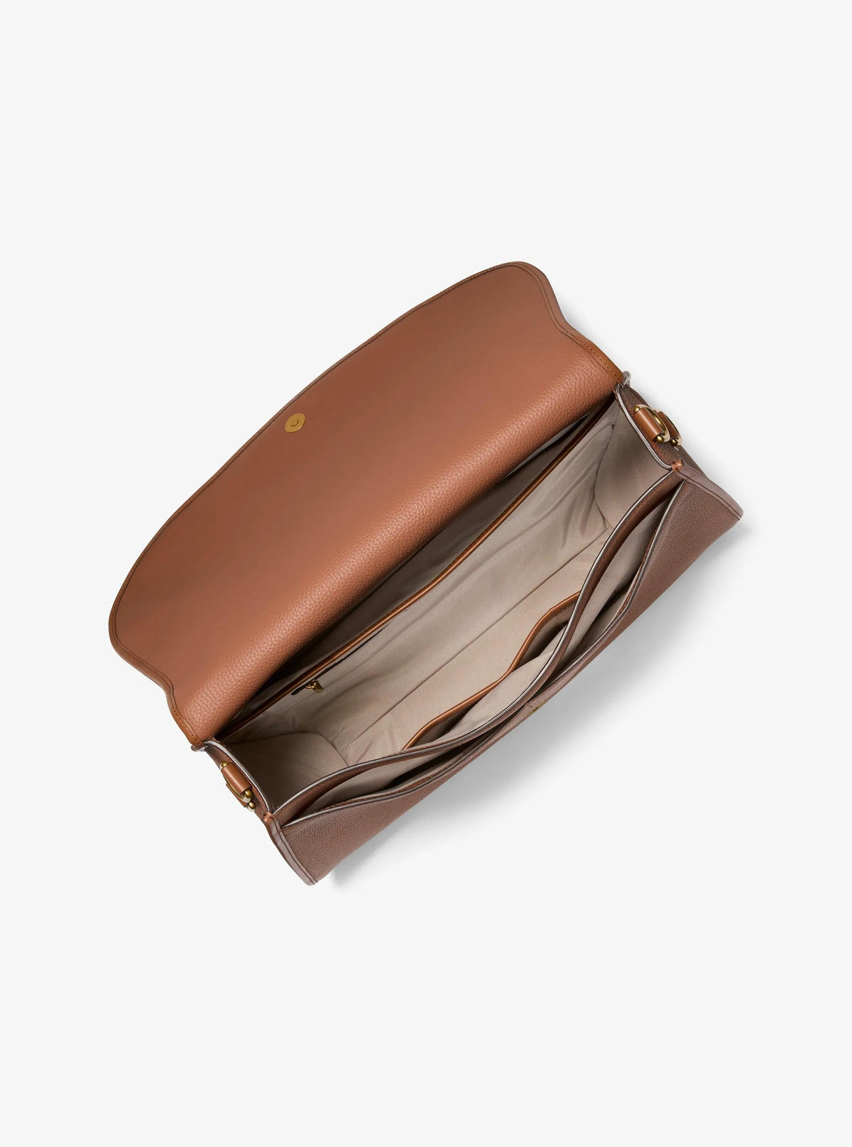 Holmes Extra-Large Pebbled Leather Convertible Messenger Bag