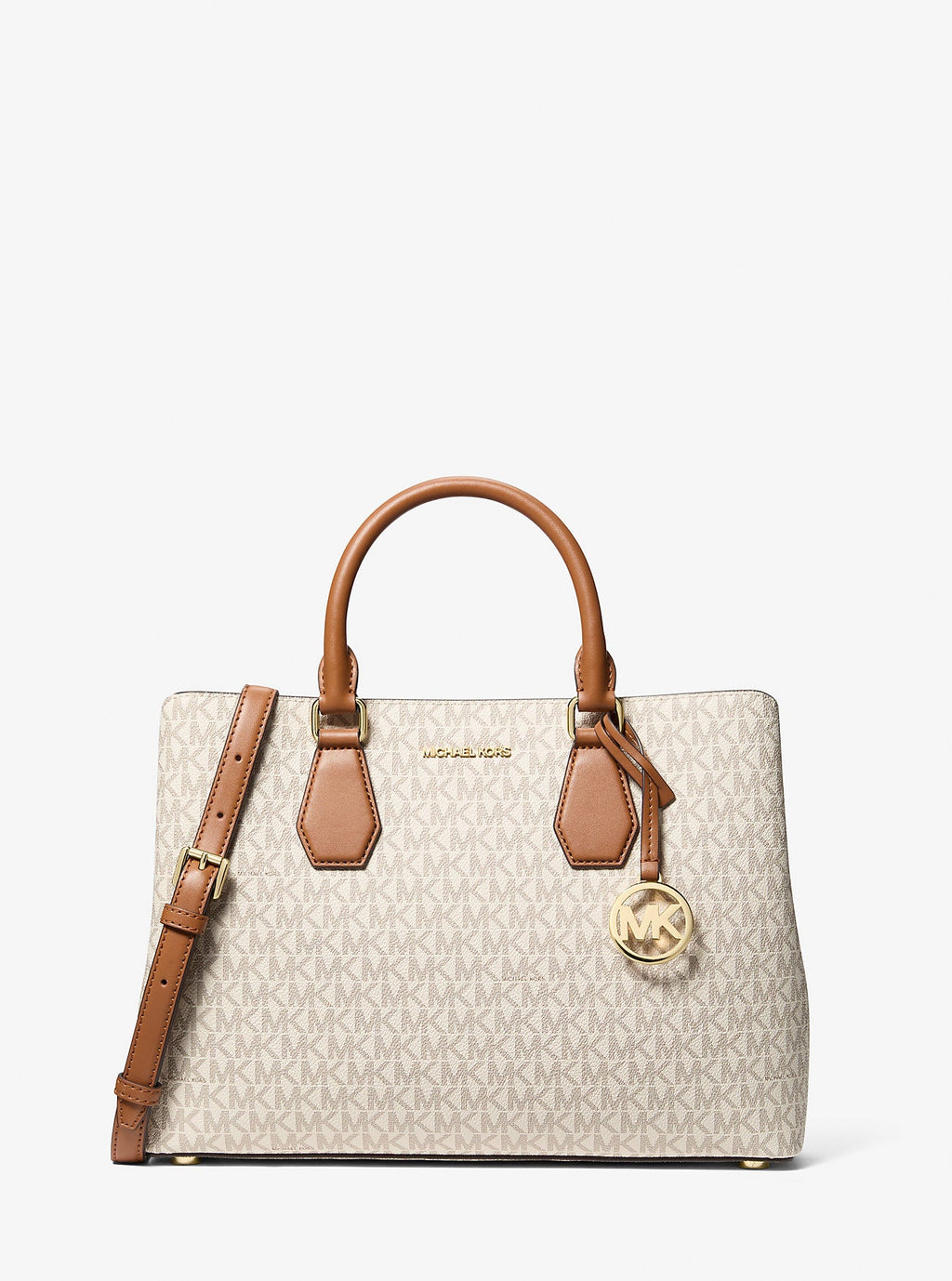Camille Large Signature Logo Satchel