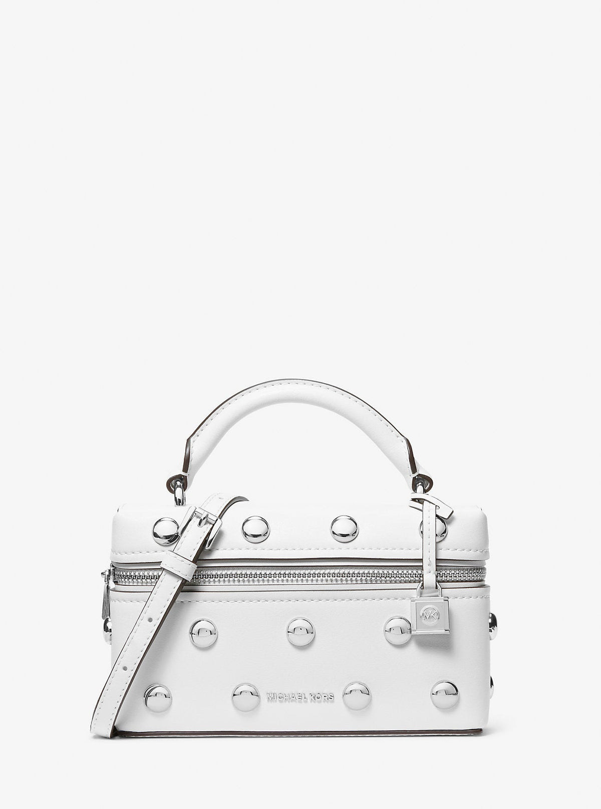Jana Extra-Small Studded Leather Crossbody Bag