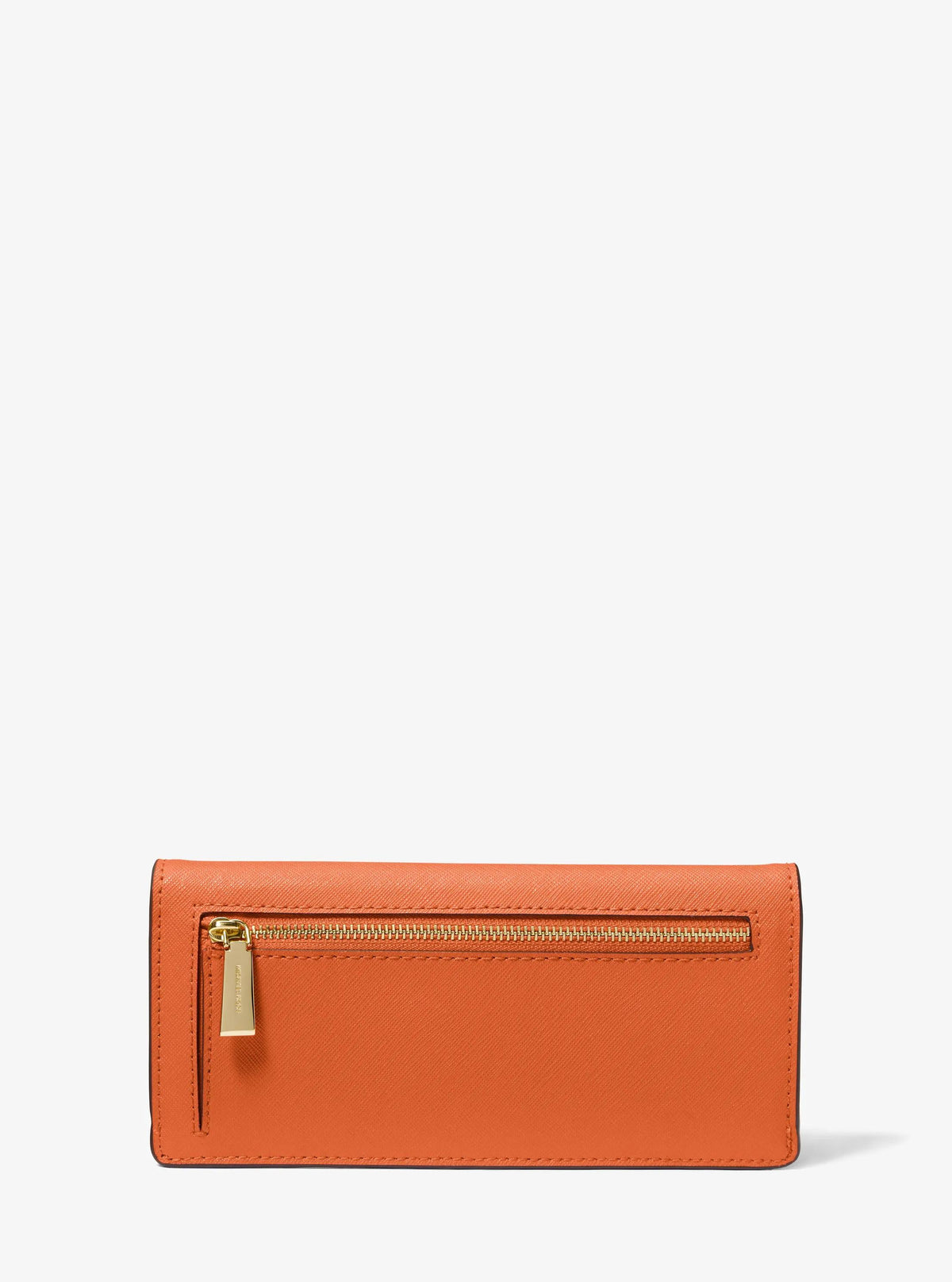 Jet Set Large Saffiano Leather Snap-Front Wallet