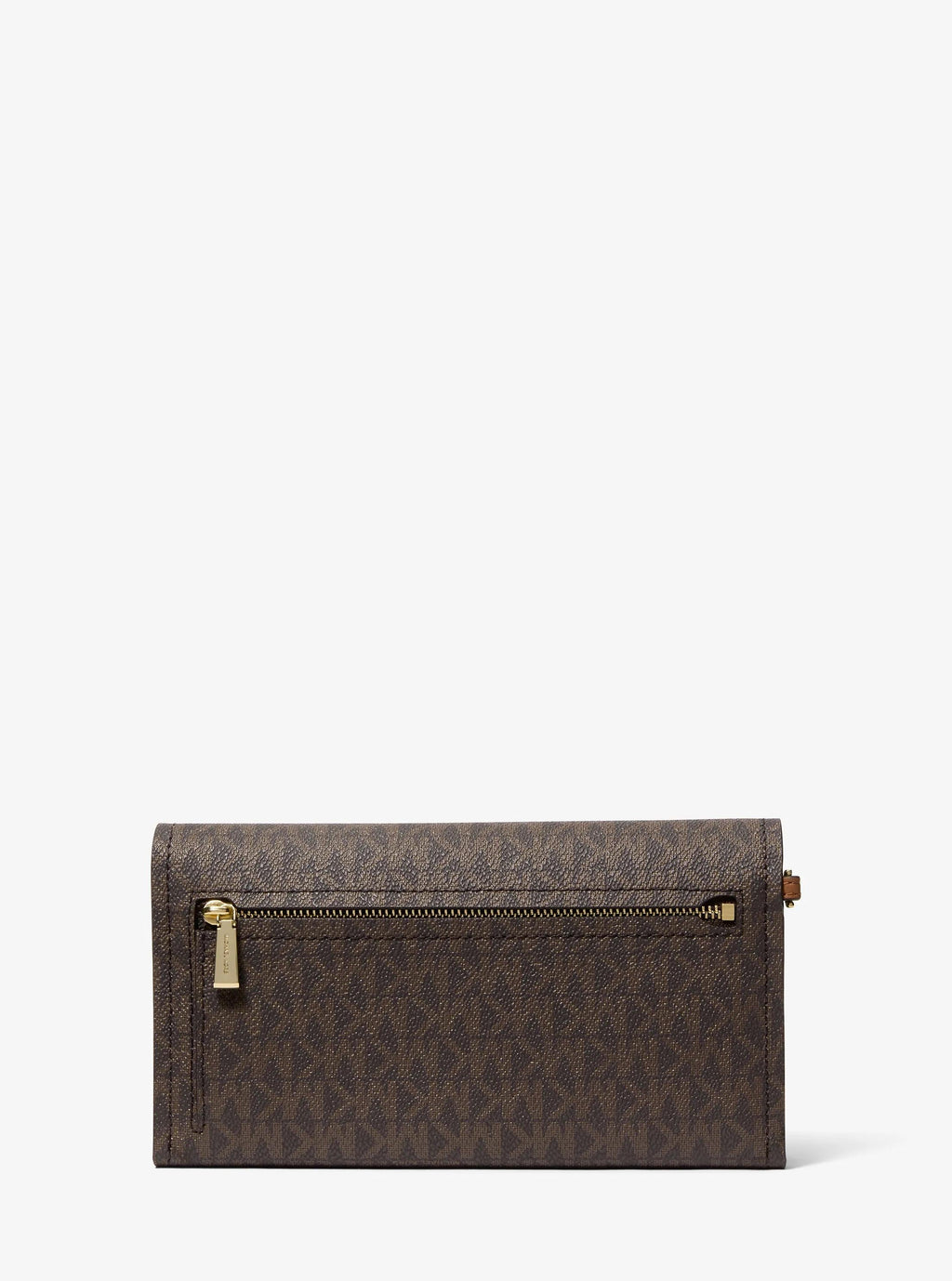 Jet Set Medium Signature Logo Smartphone Wristlet