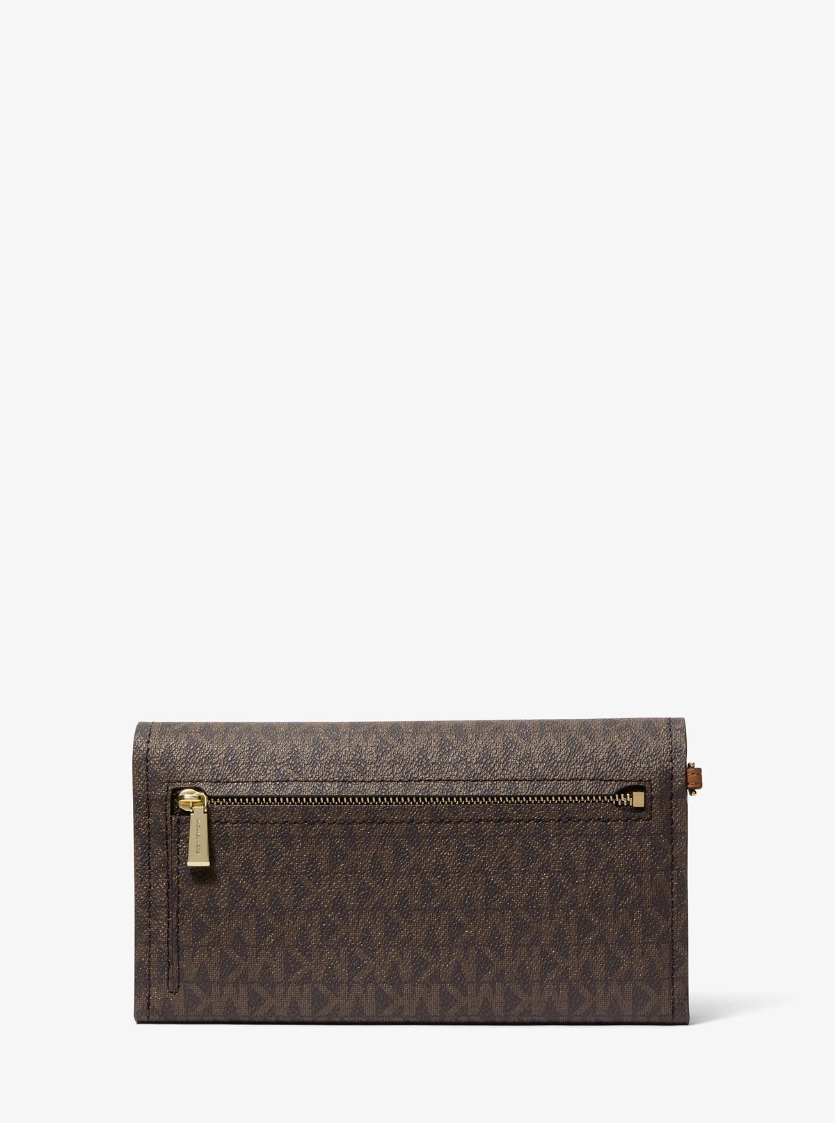 Jet Set Medium Signature Logo Smartphone Wristlet