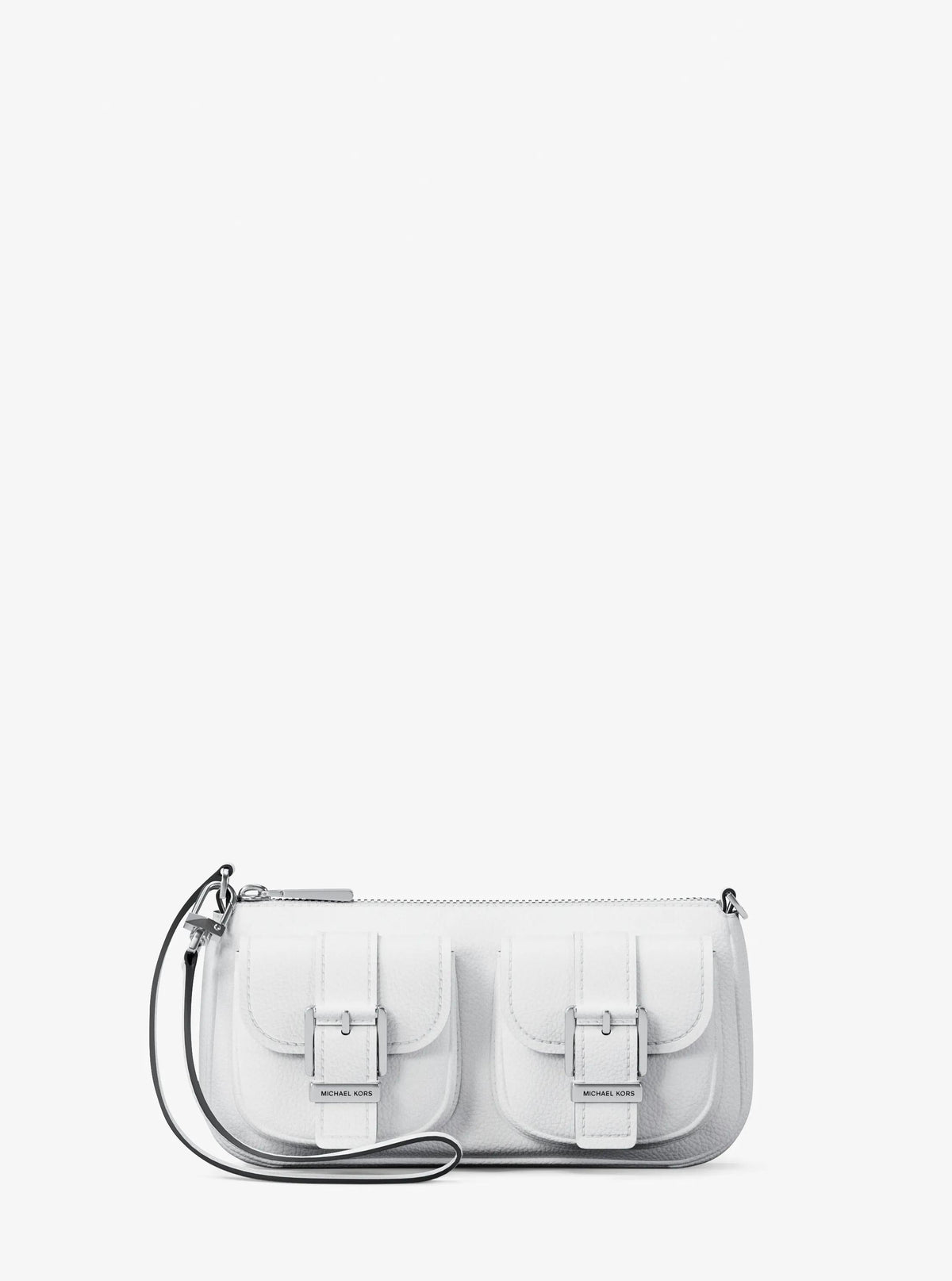 Zoe Small Pebbled Leather Pochette