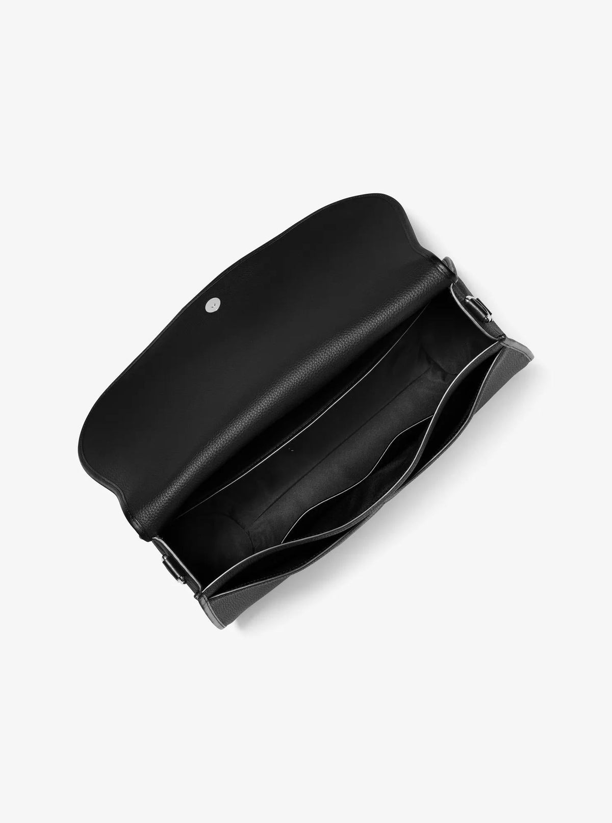Holmes Extra-Large Pebbled Leather Convertible Messenger Bag