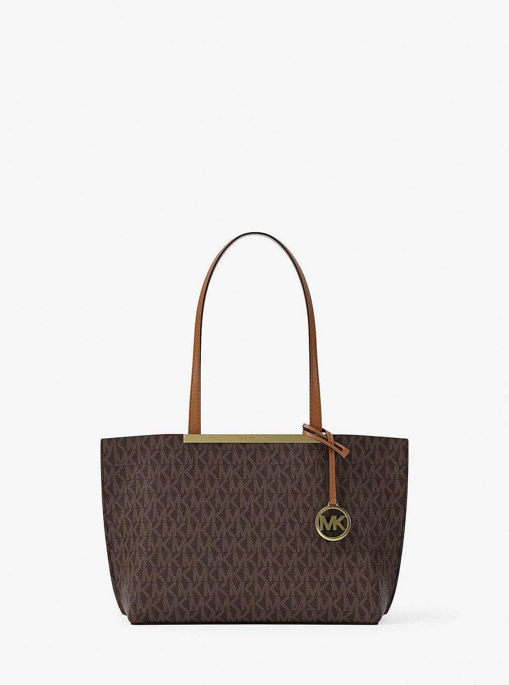 Evelyn Small Signature Logo Tote Bag