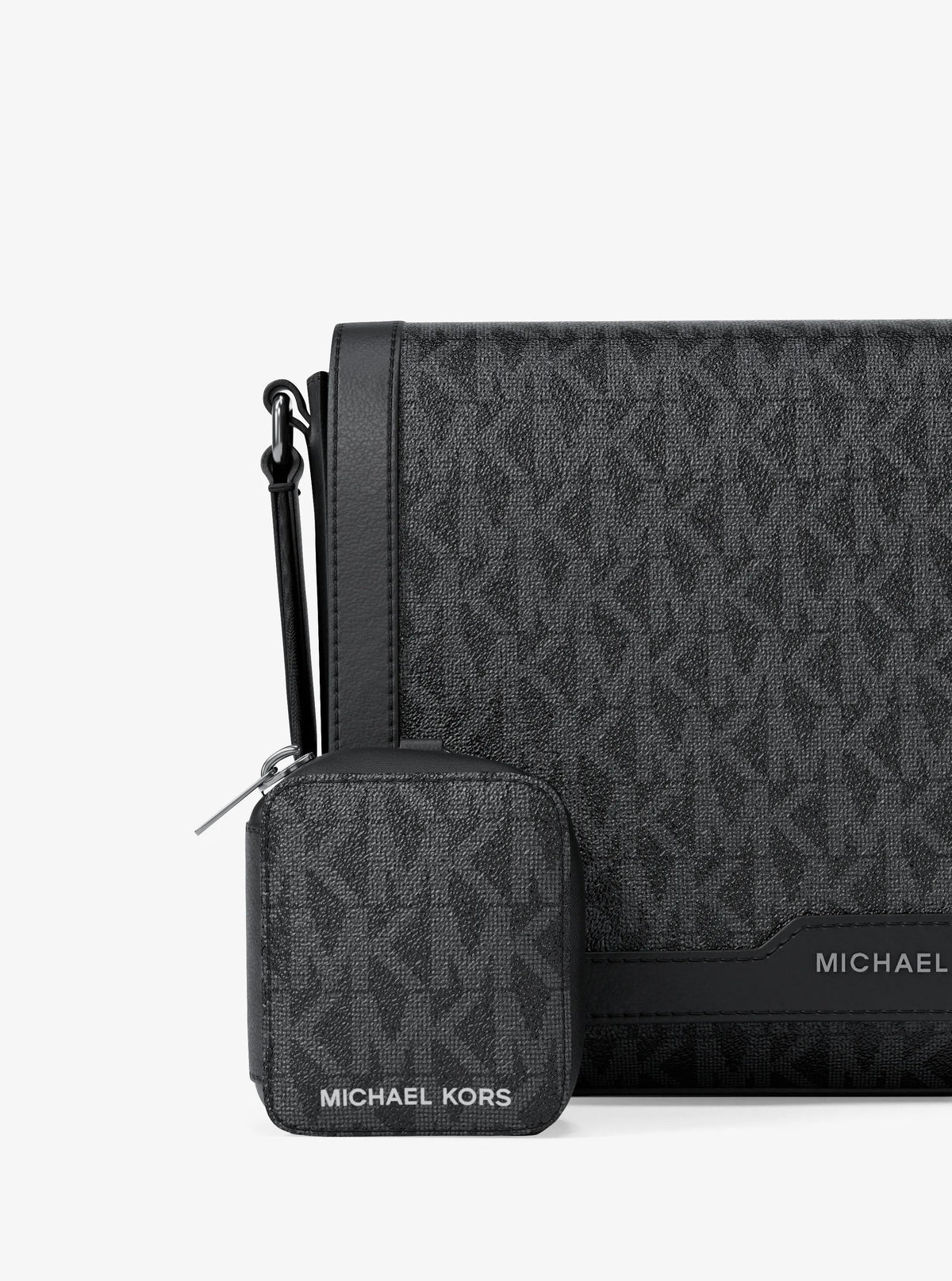 Hudson Mini Signature Logo Crossbody Bag With Airpod Case for Apple Airpods Pro