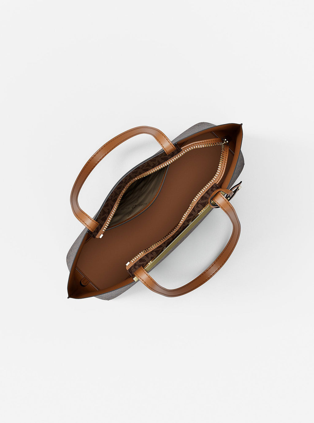 Evelyn Small Signature Logo Tote Bag