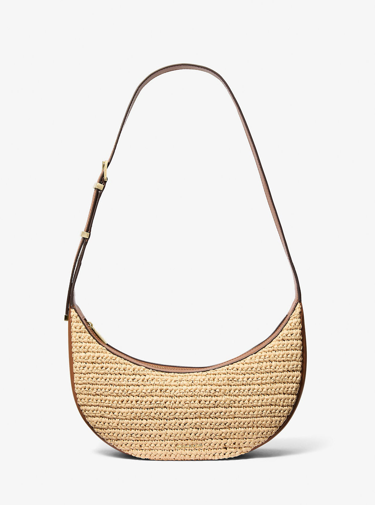 Avra Medium Hand-Crocheted and Leather Crossbody Bag