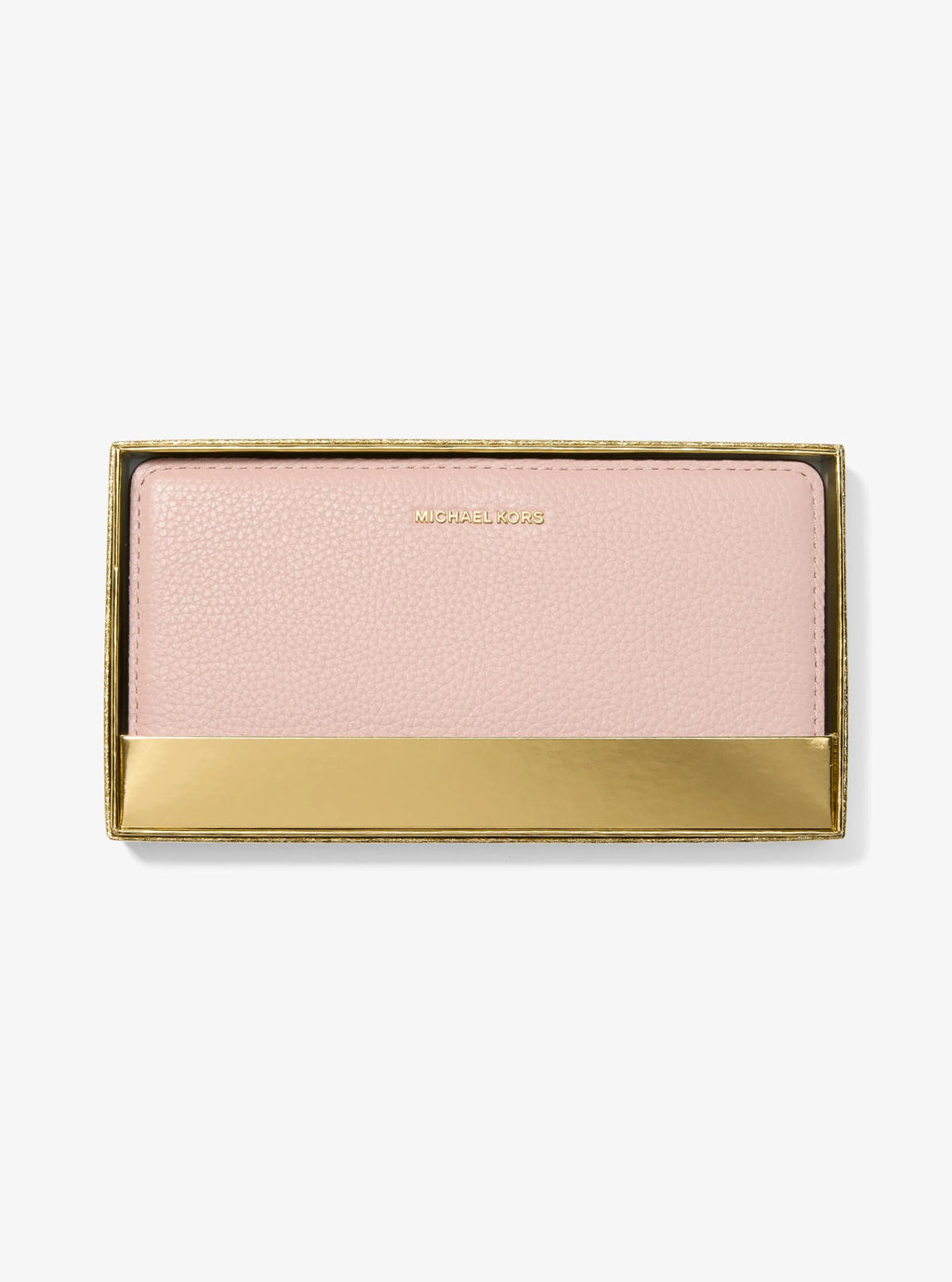 Bryant Large Pebbled Leather Snap-Front Wallet