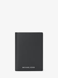Hudson Pebbled Leather Folio Card Case