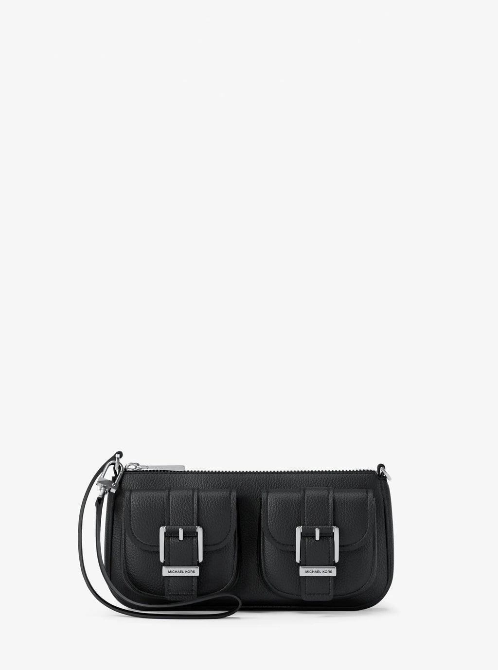 Zoe Small Pebbled Leather Pochette