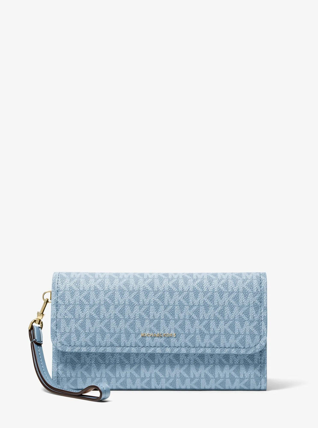 Jet Set Medium Signature Logo Convertible Wristlet