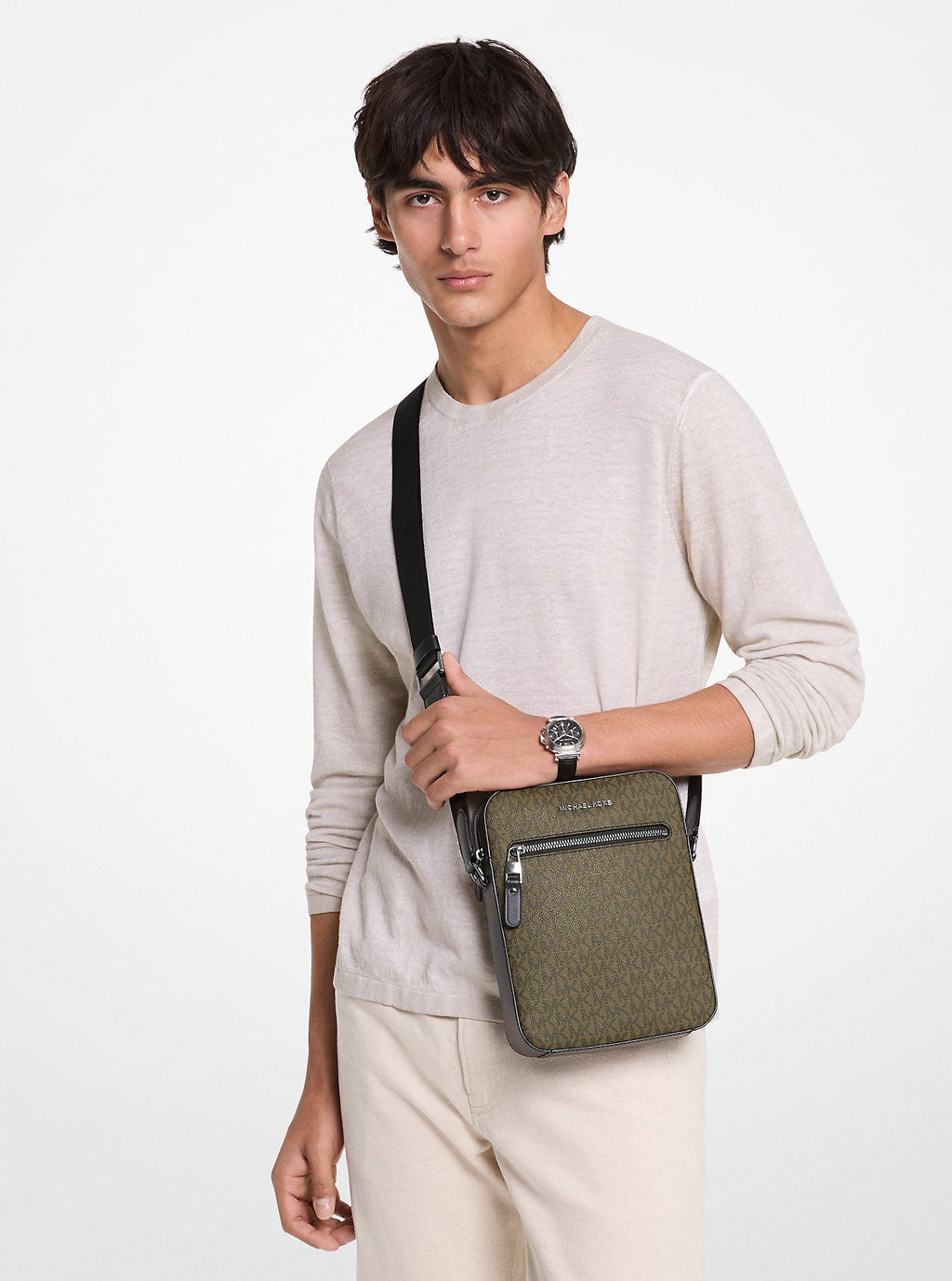 Varick Logo Flight Bag