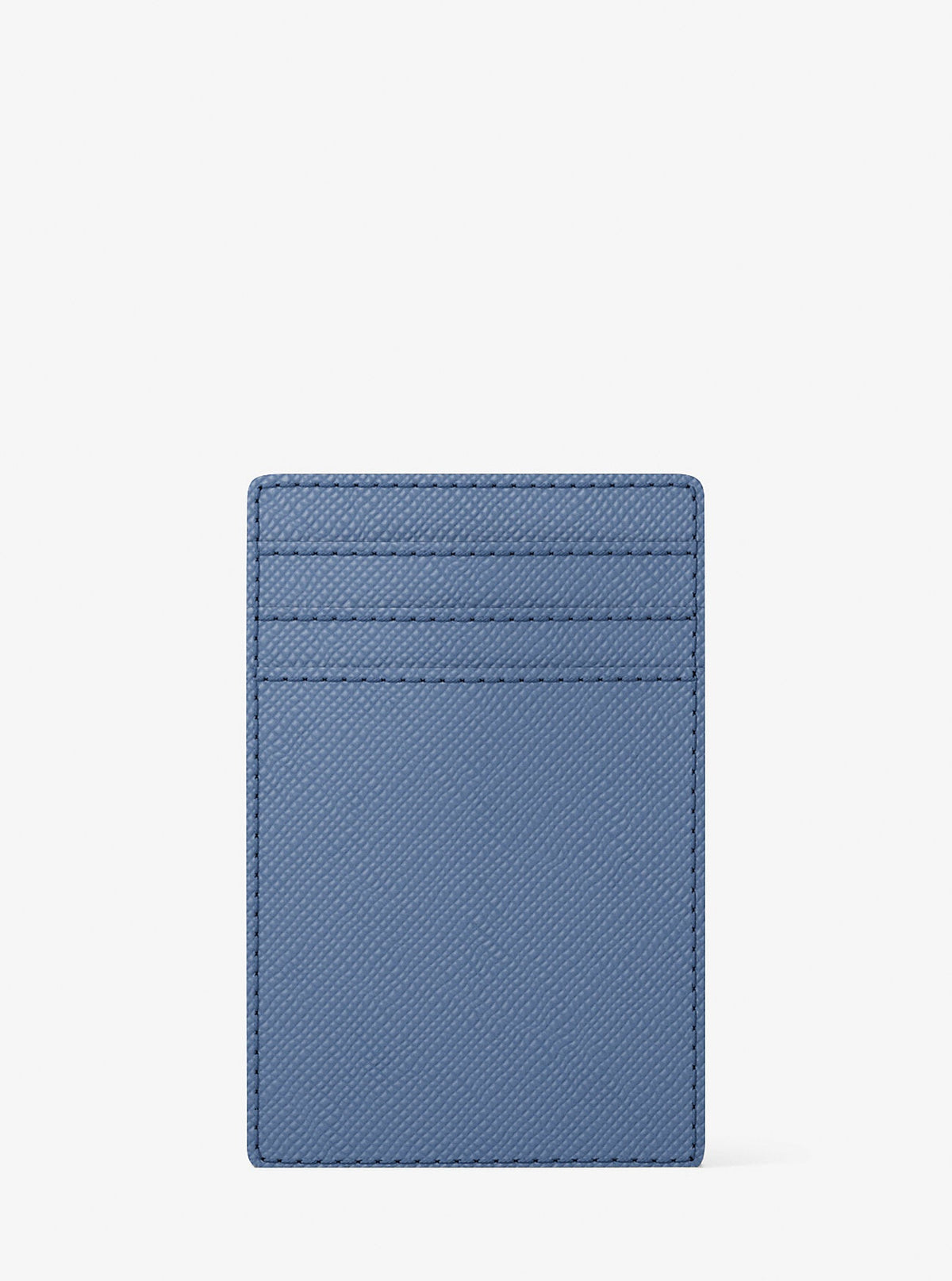 Edison Scratch-Resistant Crossgrain Leather Card Case