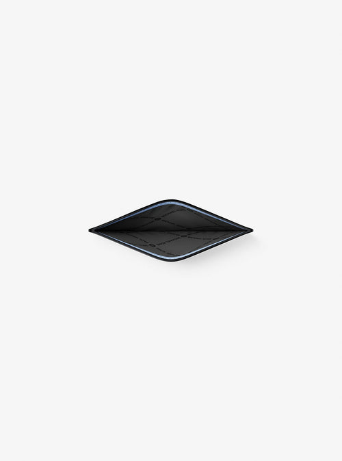 Edison Scratch-Resistant Crossgrain Leather Card Case