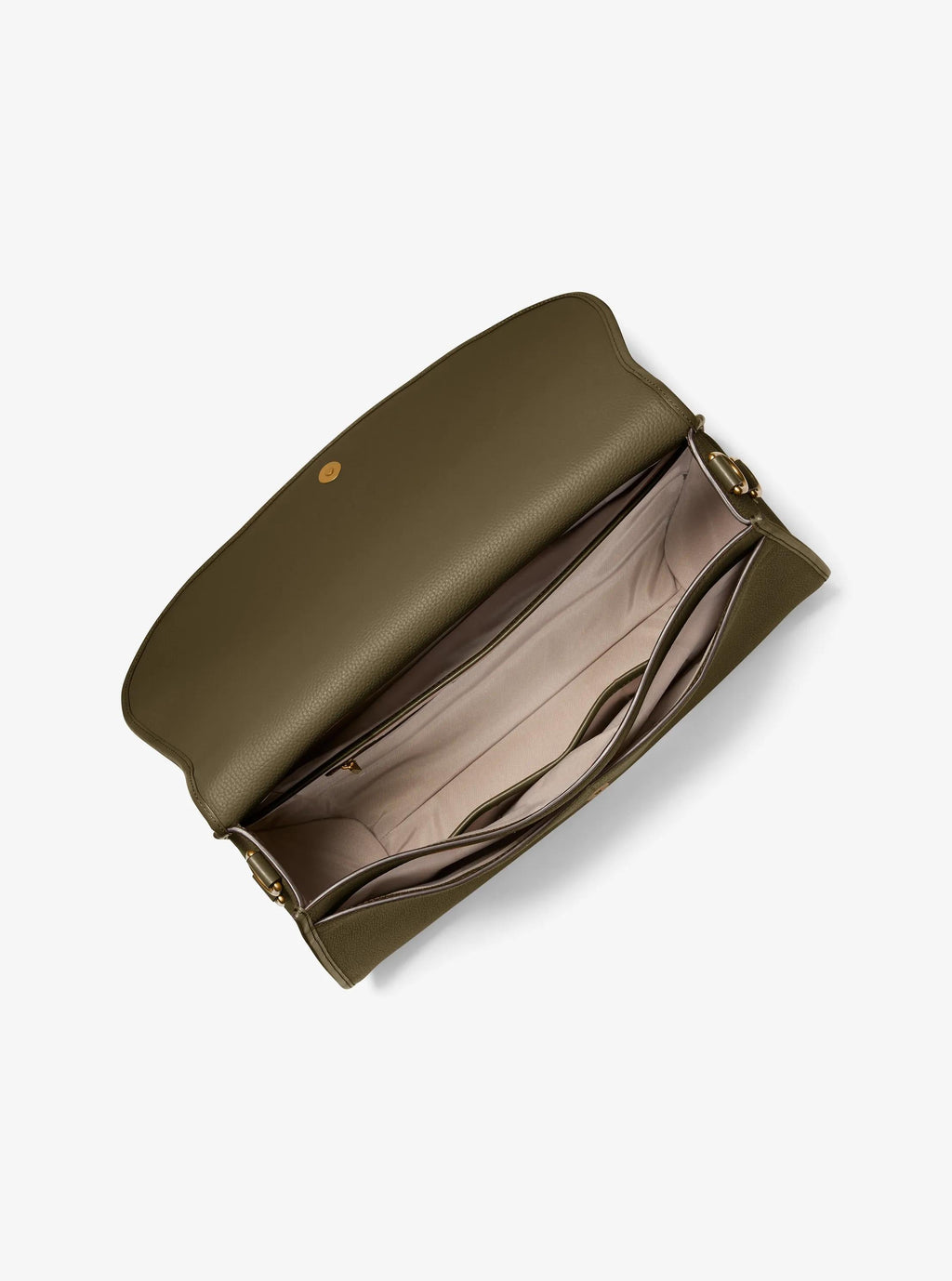 Holmes Extra-Large Pebbled Leather Convertible Messenger Bag