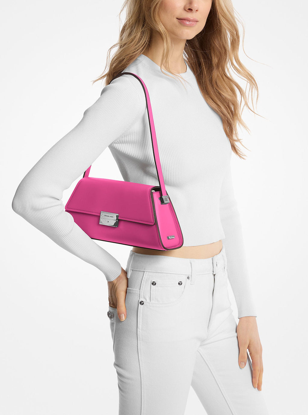 Ludlow Medium Leather Shoulder Bag