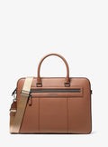 Jet Set Pebbled Leather Briefcase