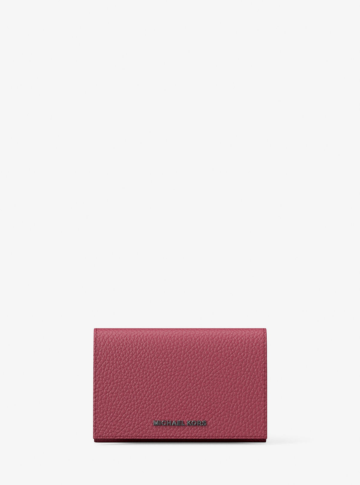Hudson Pebbled Leather Card Case