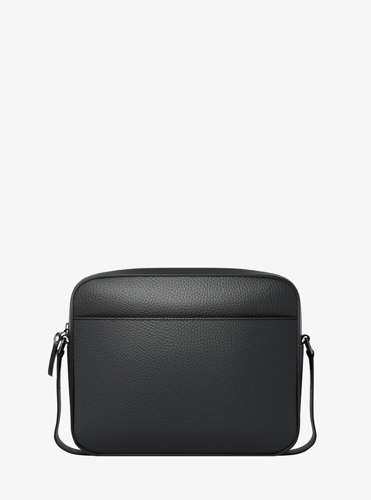 Jet Set Logo Embossed Leather Crossbody Bag
