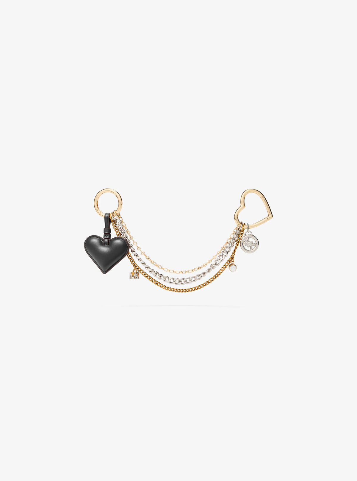Heart Chain Bag Charm