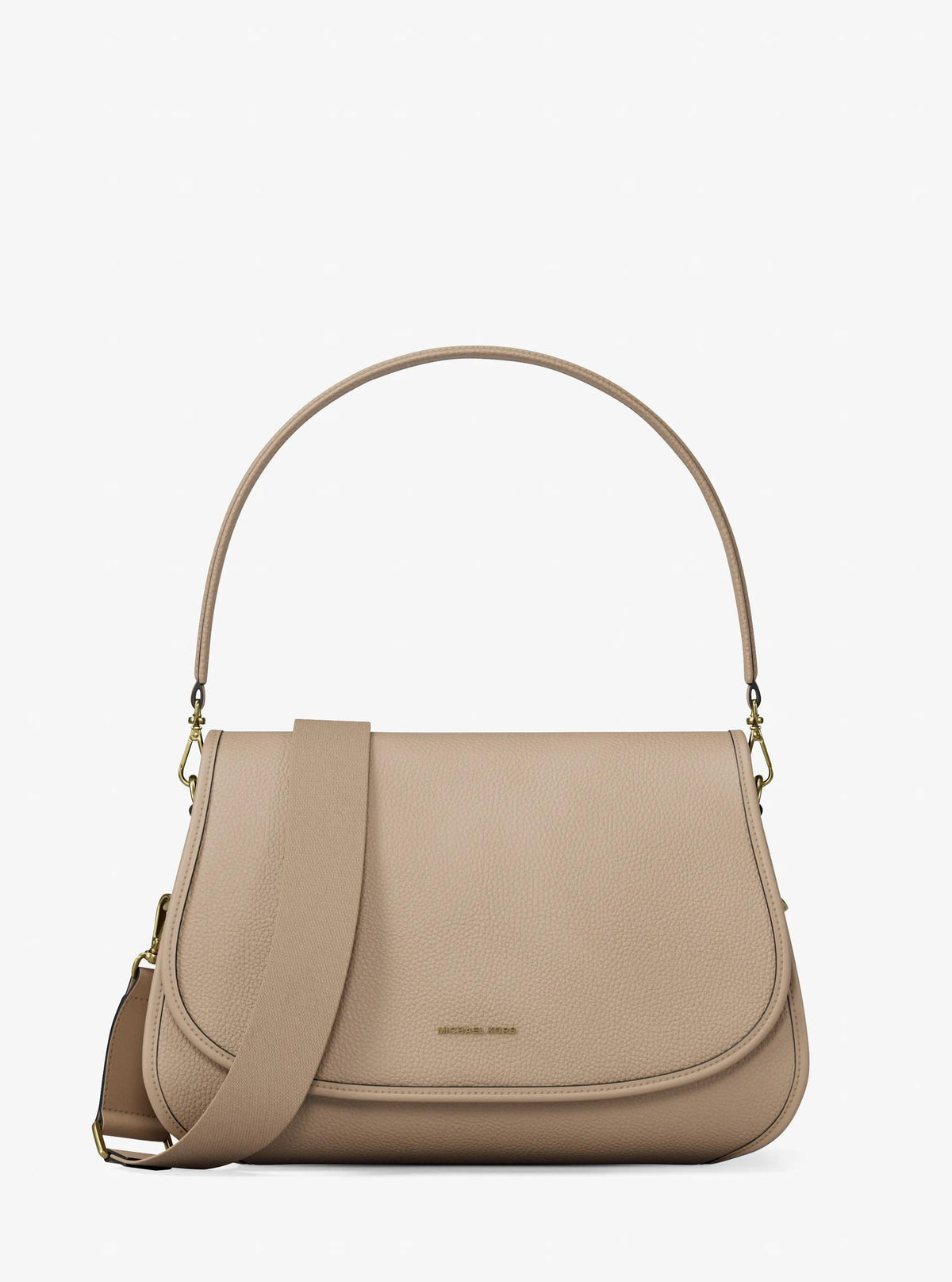 Holmes Medium Pebbled Leather Convertible Messenger Bag