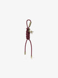 Gold-Tone and Braided Cord Bag Charm