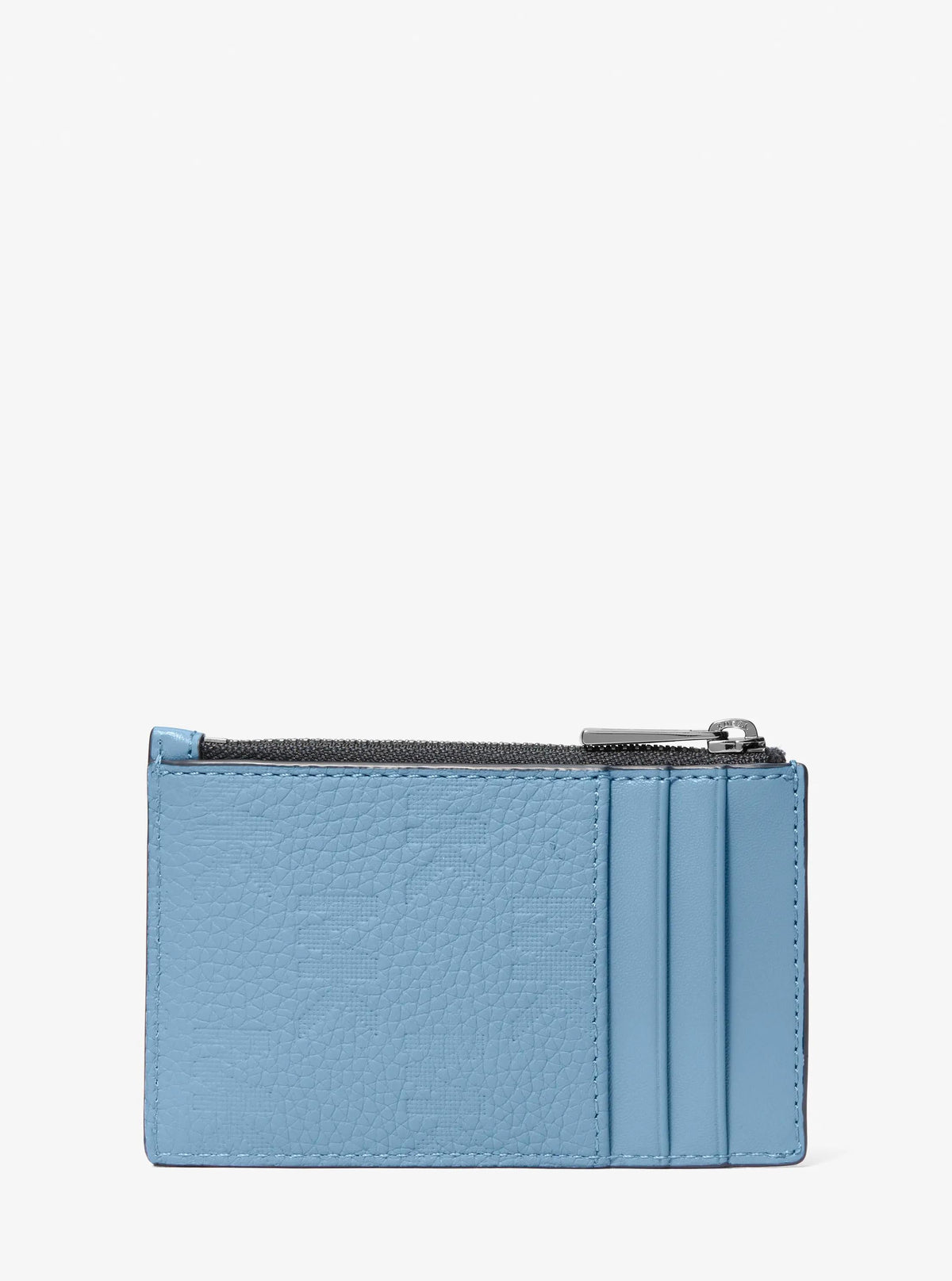 Hudson Logo Embossed Leather Card Case