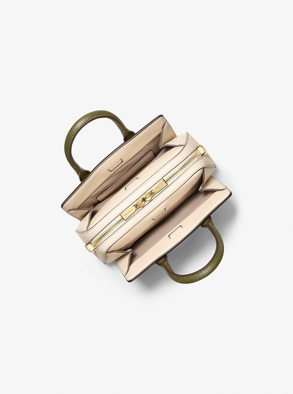 Laila Extra-Small Color-Block Pebbled Leather Crossbody Bag