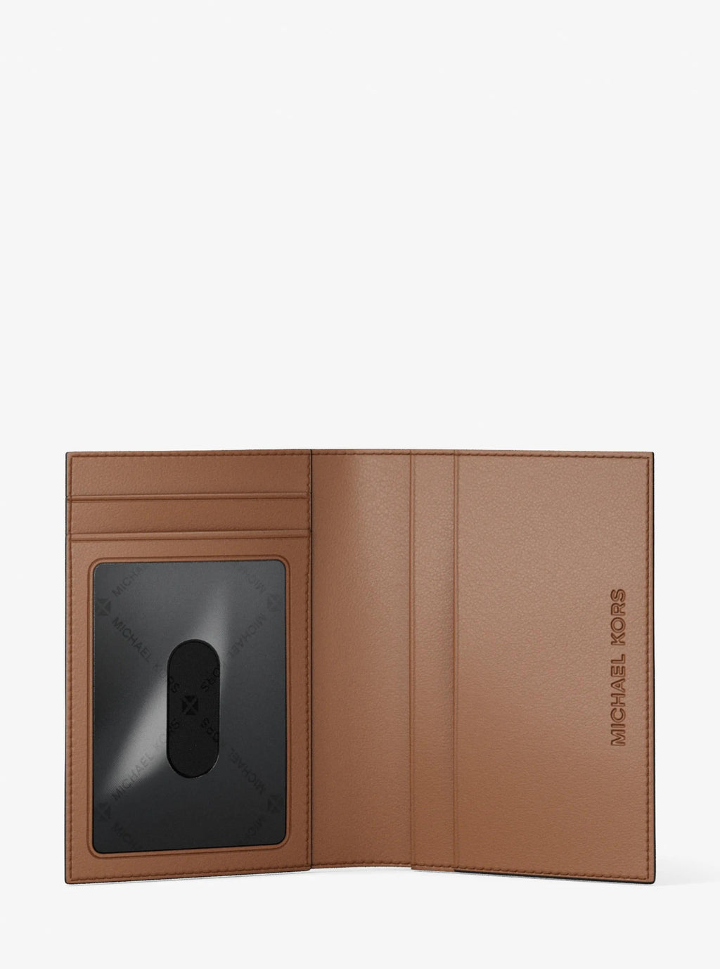 Hudson Pebbled Leather Folio Card Case