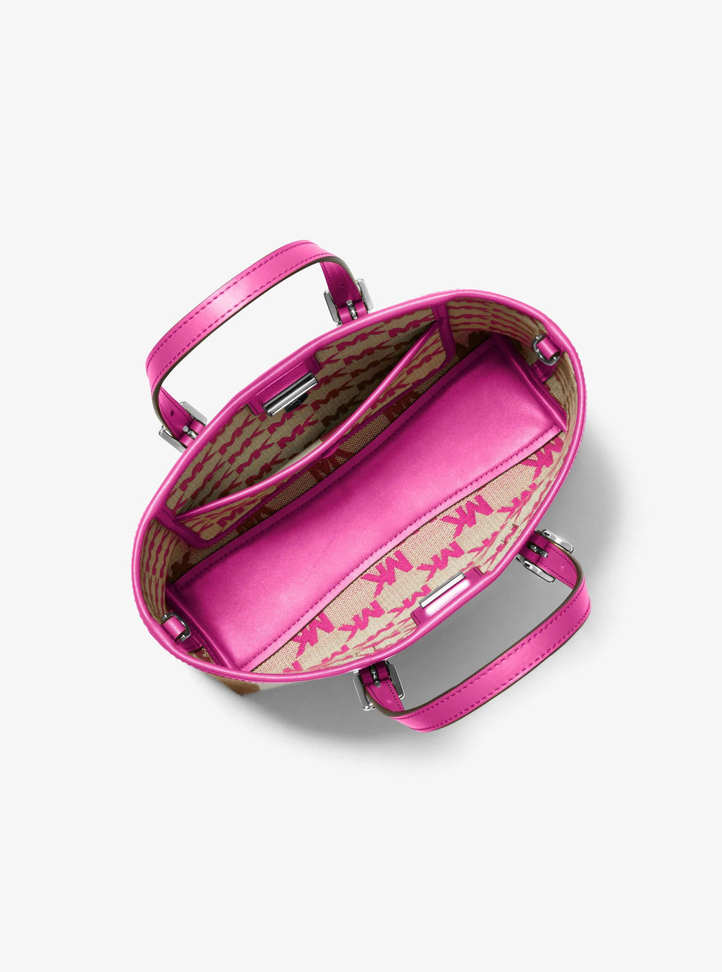 Quinn Small Striped Canvas Convertible Crossbody Bag