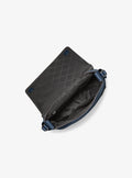 Hudson Small Suede Messenger Bag