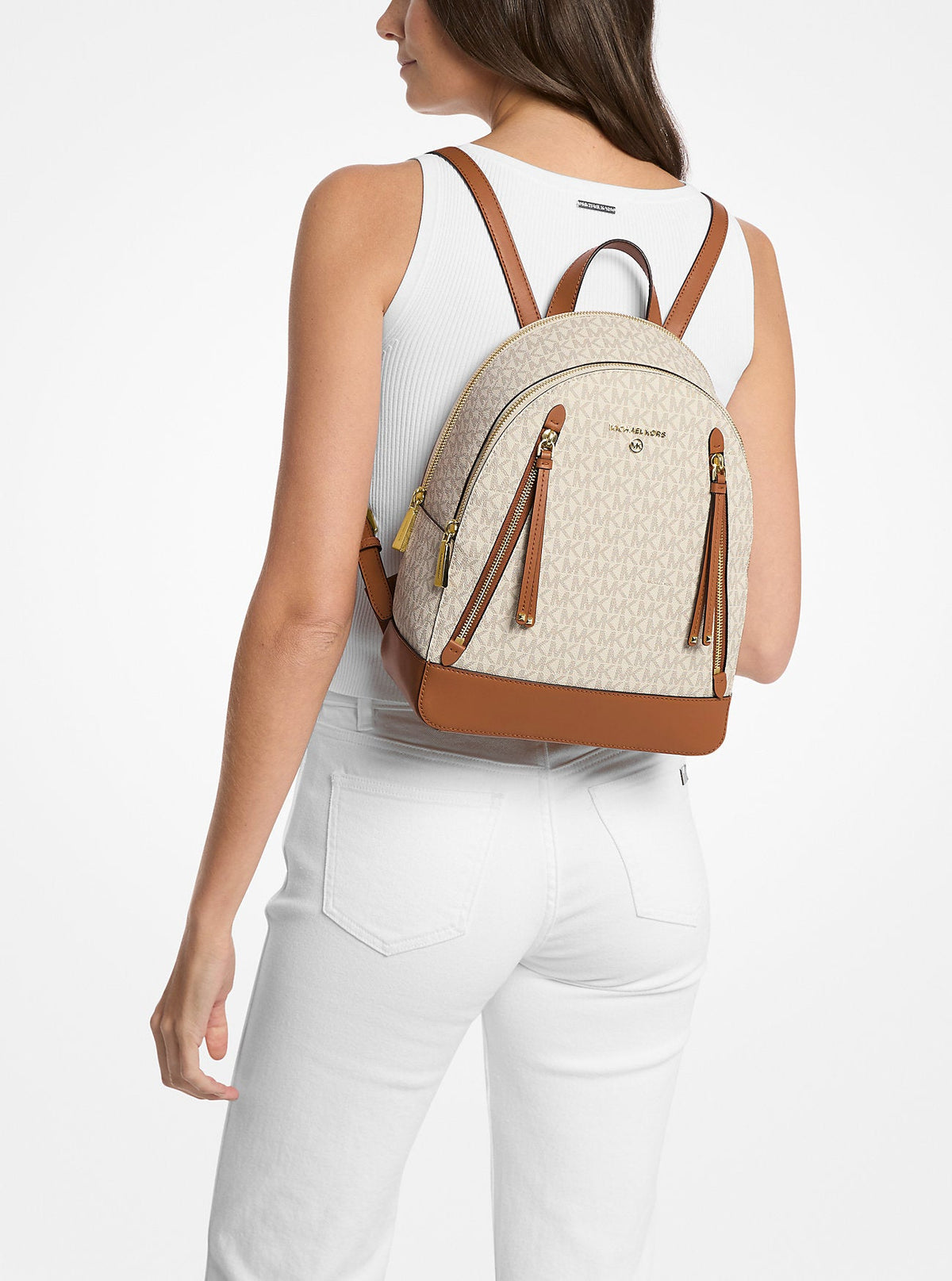 Brooklyn Medium Logo Backpack