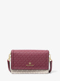 Jet Set Small Two-Tone Logo Smartphone Crossbody Bag