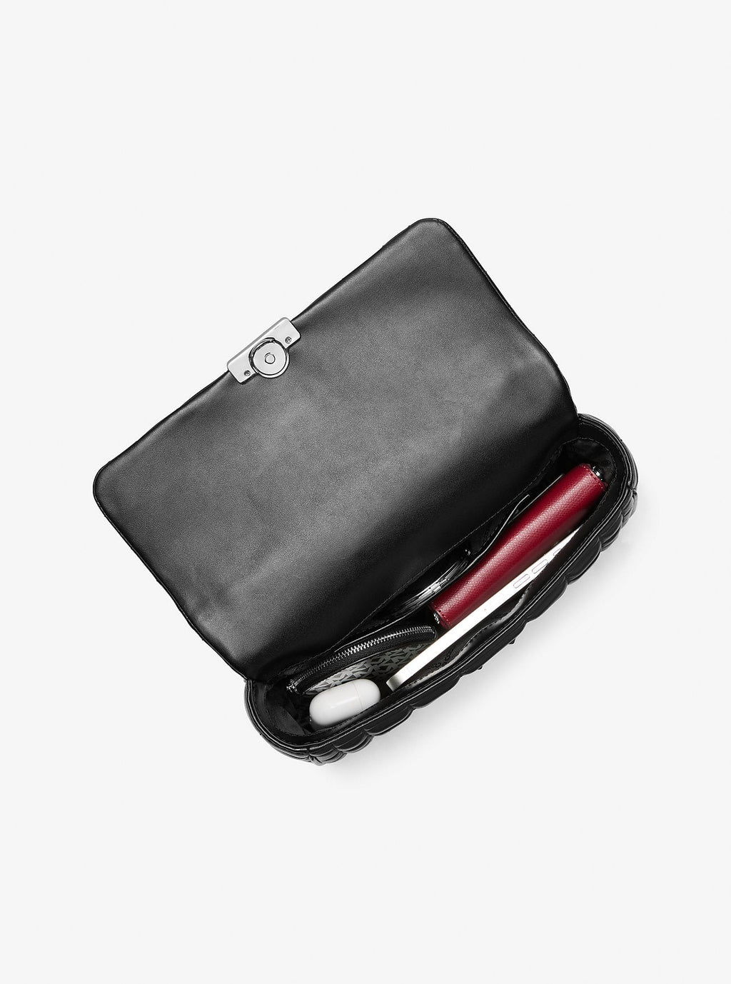 Tribeca Large Quilted Leather Shoulder Bag