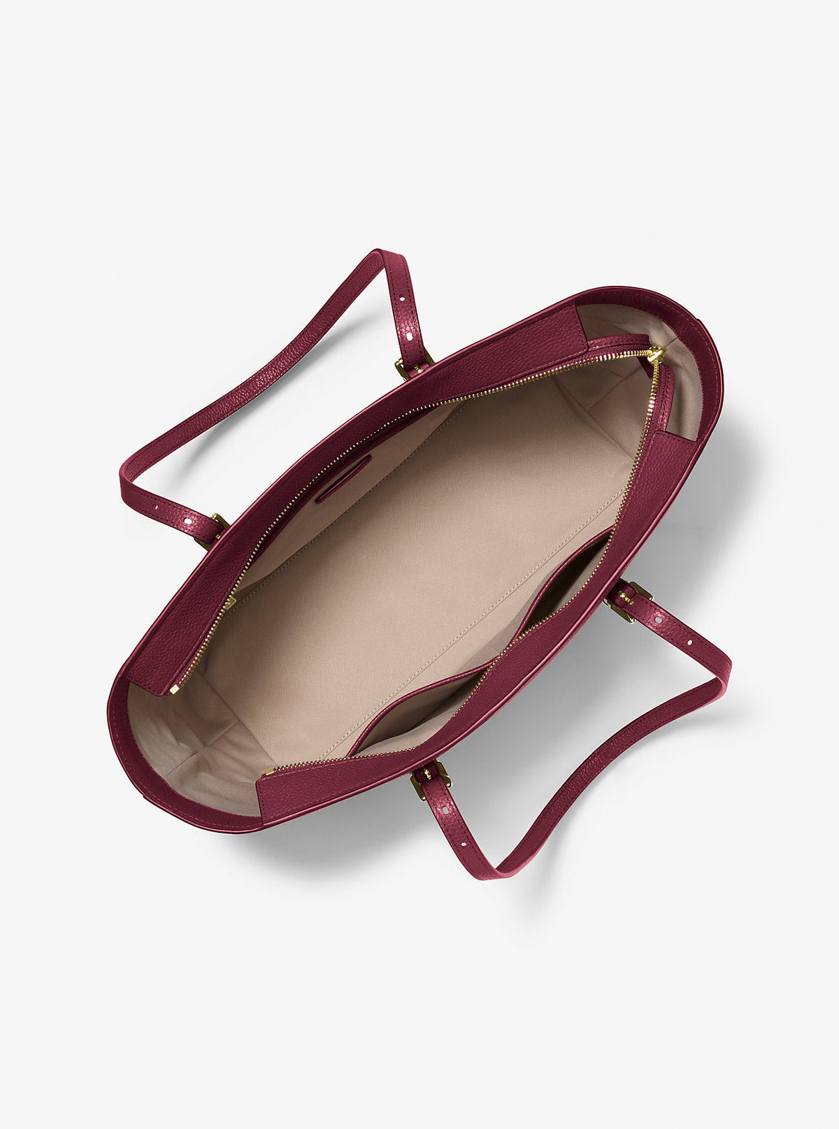 Quinn Large Pebbled Leather Tote Bag