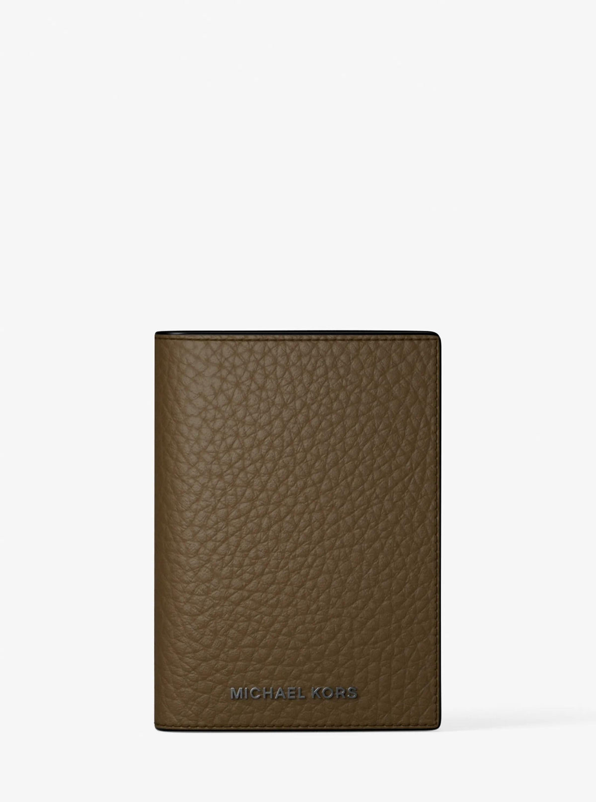 Hudson Pebbled Leather Folio Card Case