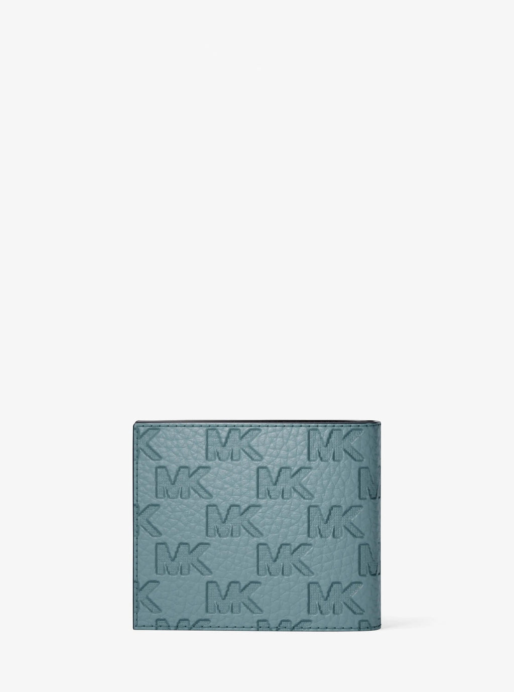Hudson Logo Embossed Leather Billfold Wallet and Passcase