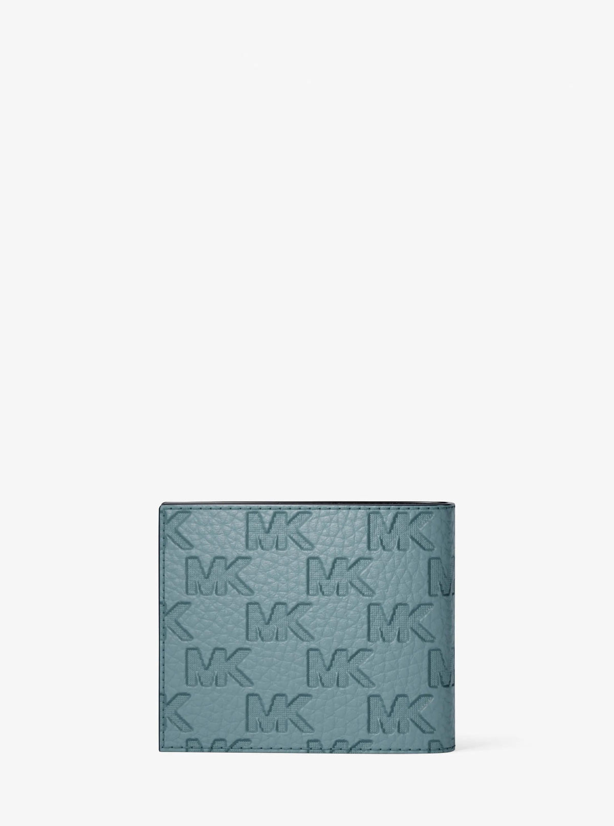 Hudson Logo Embossed Leather Billfold Wallet and Passcase