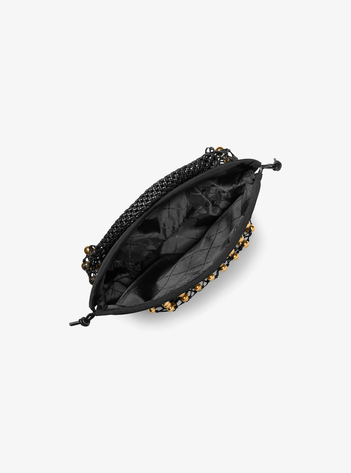 Limited-Edition Gwen Small Studded Hand-Woven Leather Hobo Shoulder Bag