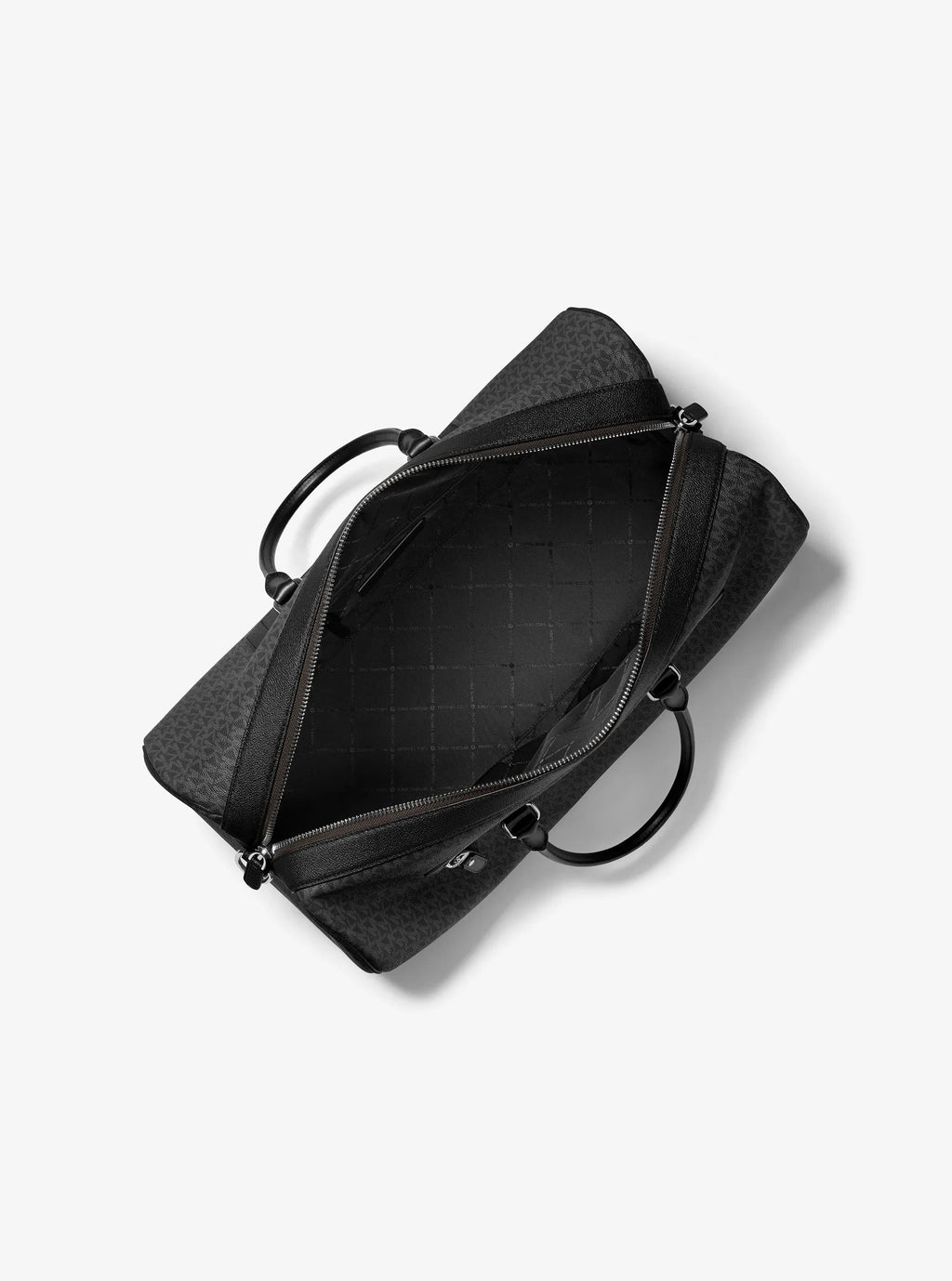 Jet Set Signature Logo Weekender Bag