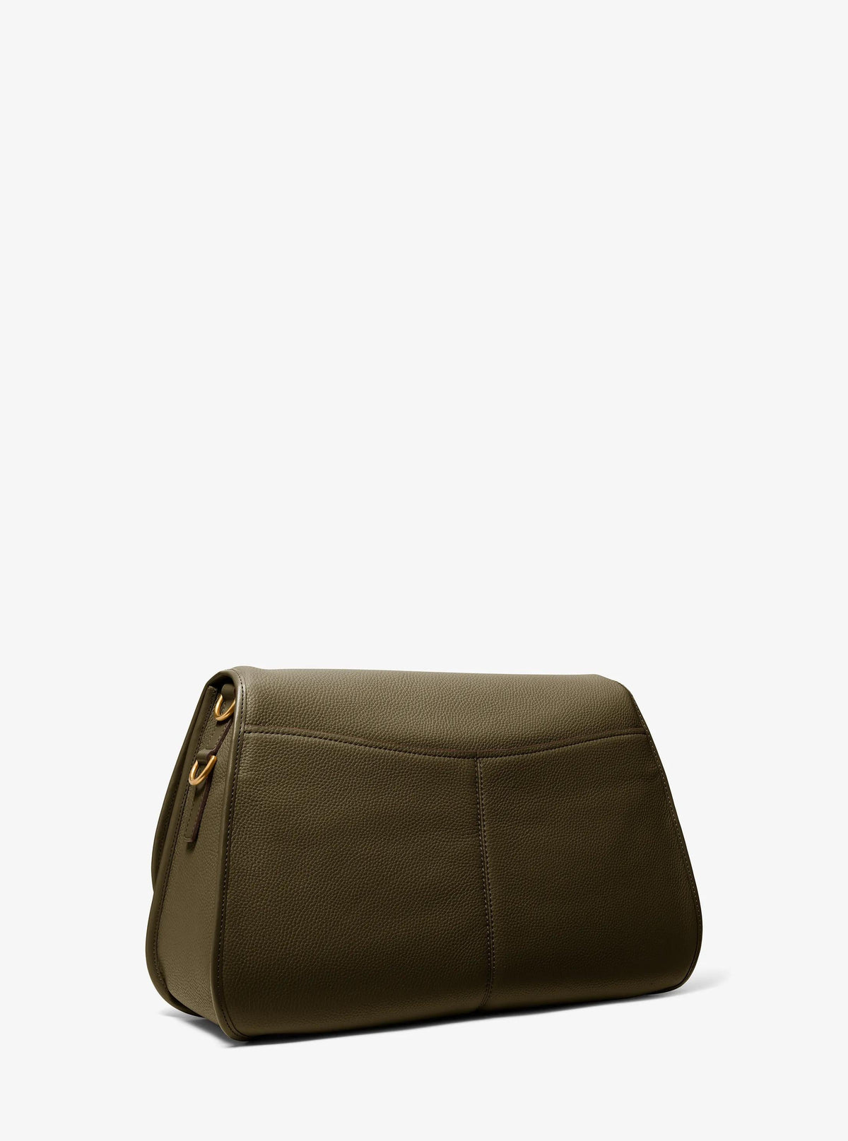 Holmes Extra-Large Pebbled Leather Convertible Messenger Bag