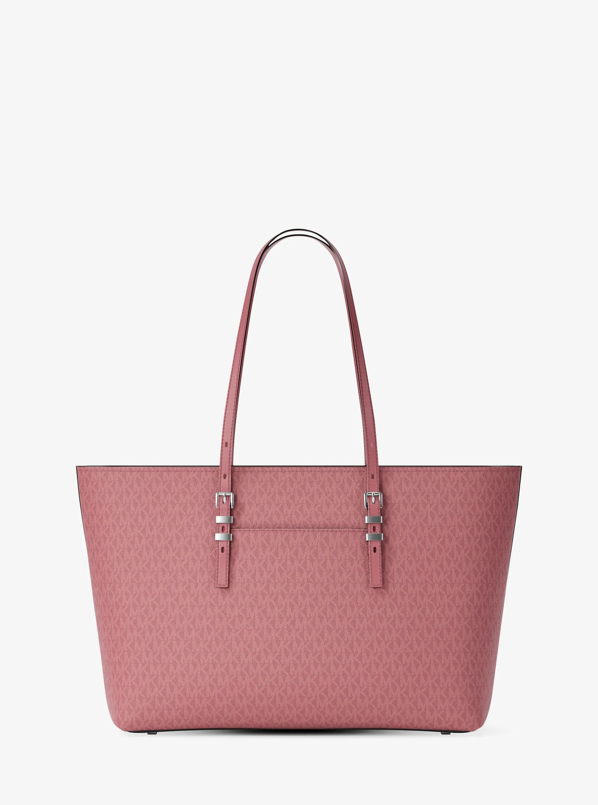 Quinn Large Signature Logo and Leather Tote Bag