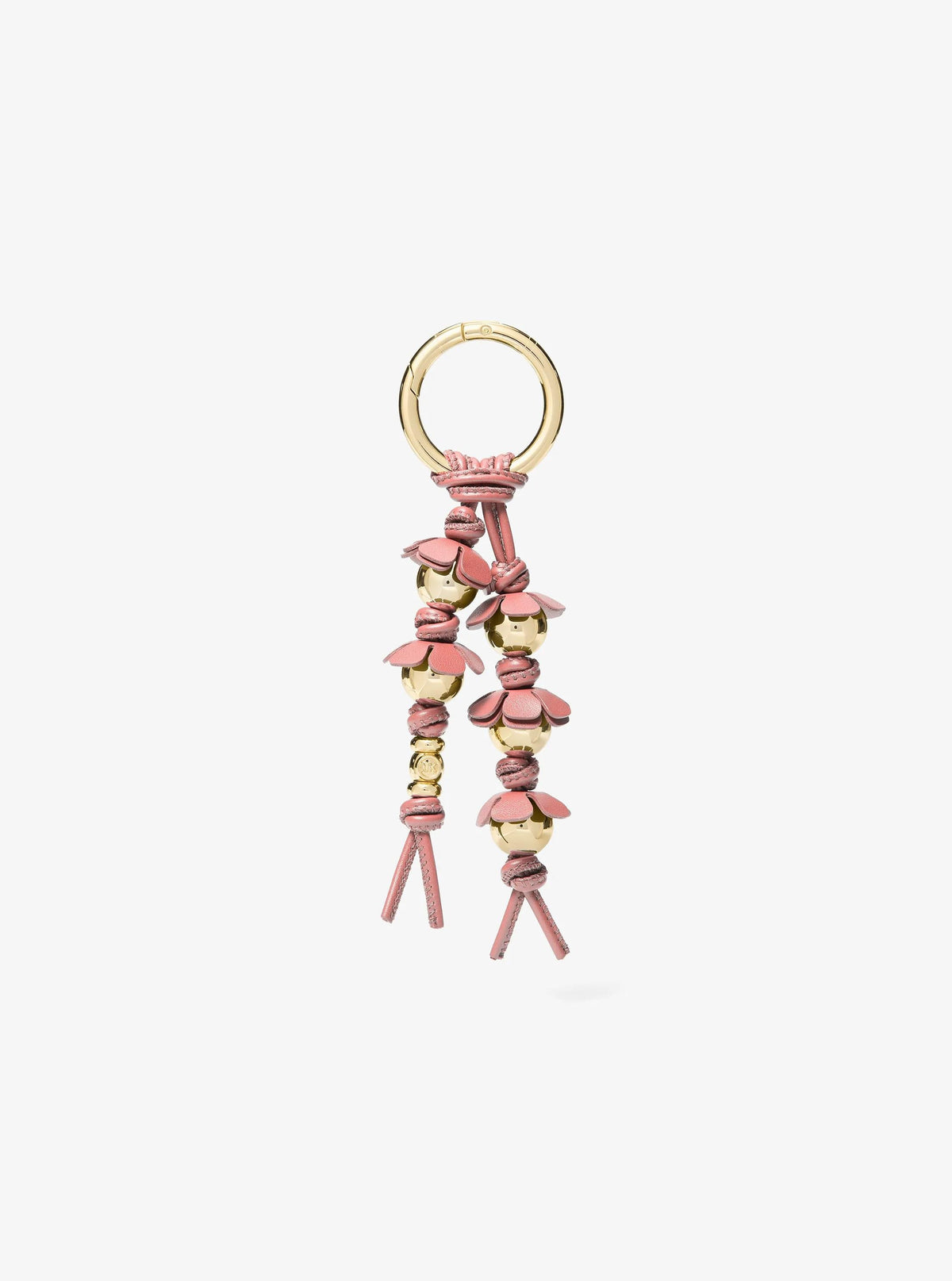 Embellished Floral Bag Charm